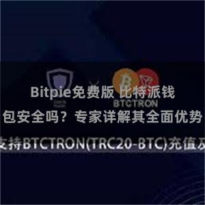 Bitpie免费版 比特派钱包安全吗？专家详解其全面优势