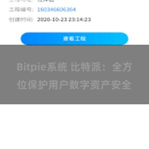 Bitpie系统 比特派：全方位保护用户数字资产安全