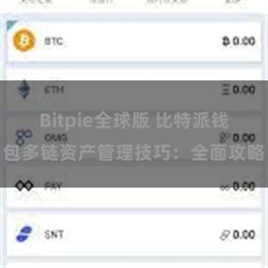 Bitpie全球版 比特派钱包多链资产管理技巧：全面攻略