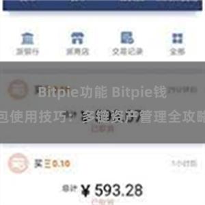 Bitpie功能 Bitpie钱包使用技巧：多链资产管理全攻略