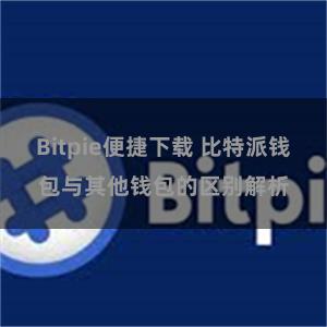 Bitpie便捷下载 比特派钱包与其他钱包的区别解析