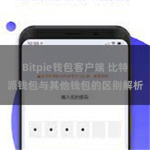 Bitpie钱包客户端 比特派钱包与其他钱包的区别解析