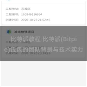 比特派教程 比特派(Bitpie)钱包的团队背景与技术实力