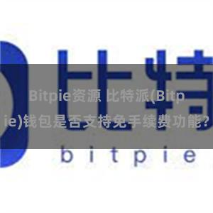 Bitpie资源 比特派(Bitpie)钱包是否支持免手续费功能？