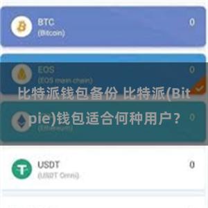 比特派钱包备份 比特派(Bitpie)钱包适合何种用户？