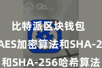 比特派区块钱包  举例AES加密算法和SHA-256哈希算法