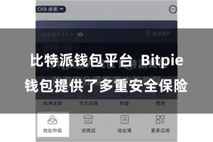 比特派钱包平台  Bitpie钱包提供了多重安全保险