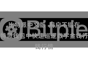 比特派中文版  用户不错在比特派钱包中快速巡逻数字金钱行情